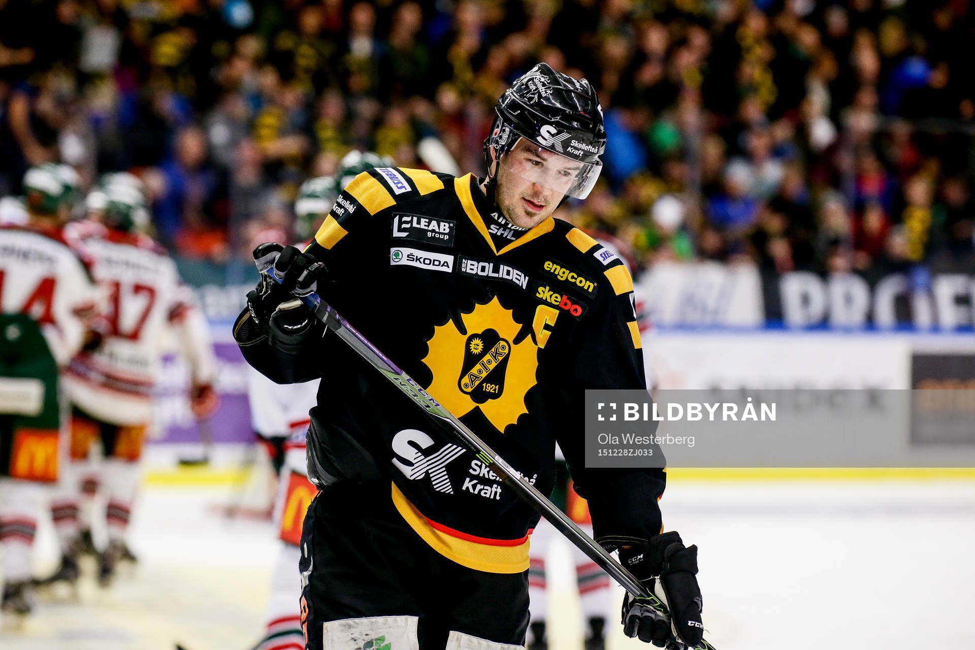 Skellefteås Jimmie Ericsson deppar