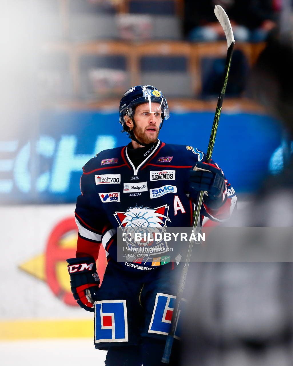 Linköpings Sebastian Karlsson jublar