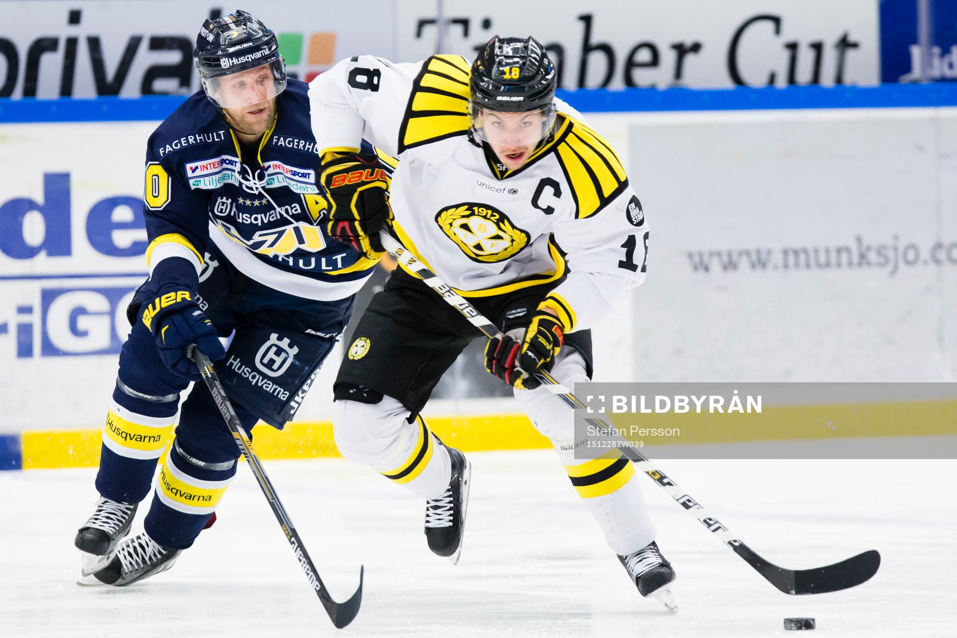 s Martin Thörnberg jagar Brynäs Anton Rödin
