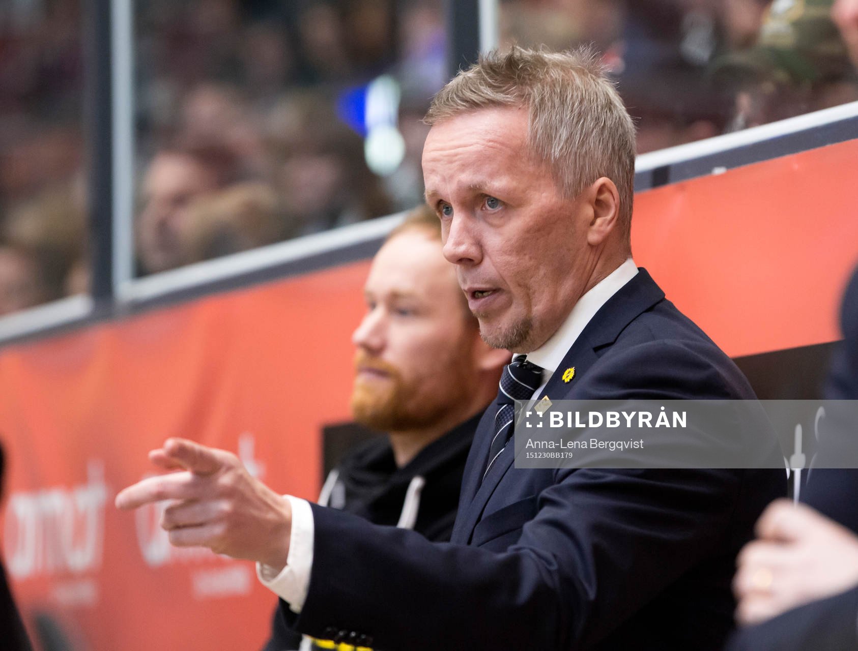 Skellefteås tränare Hans Wallson