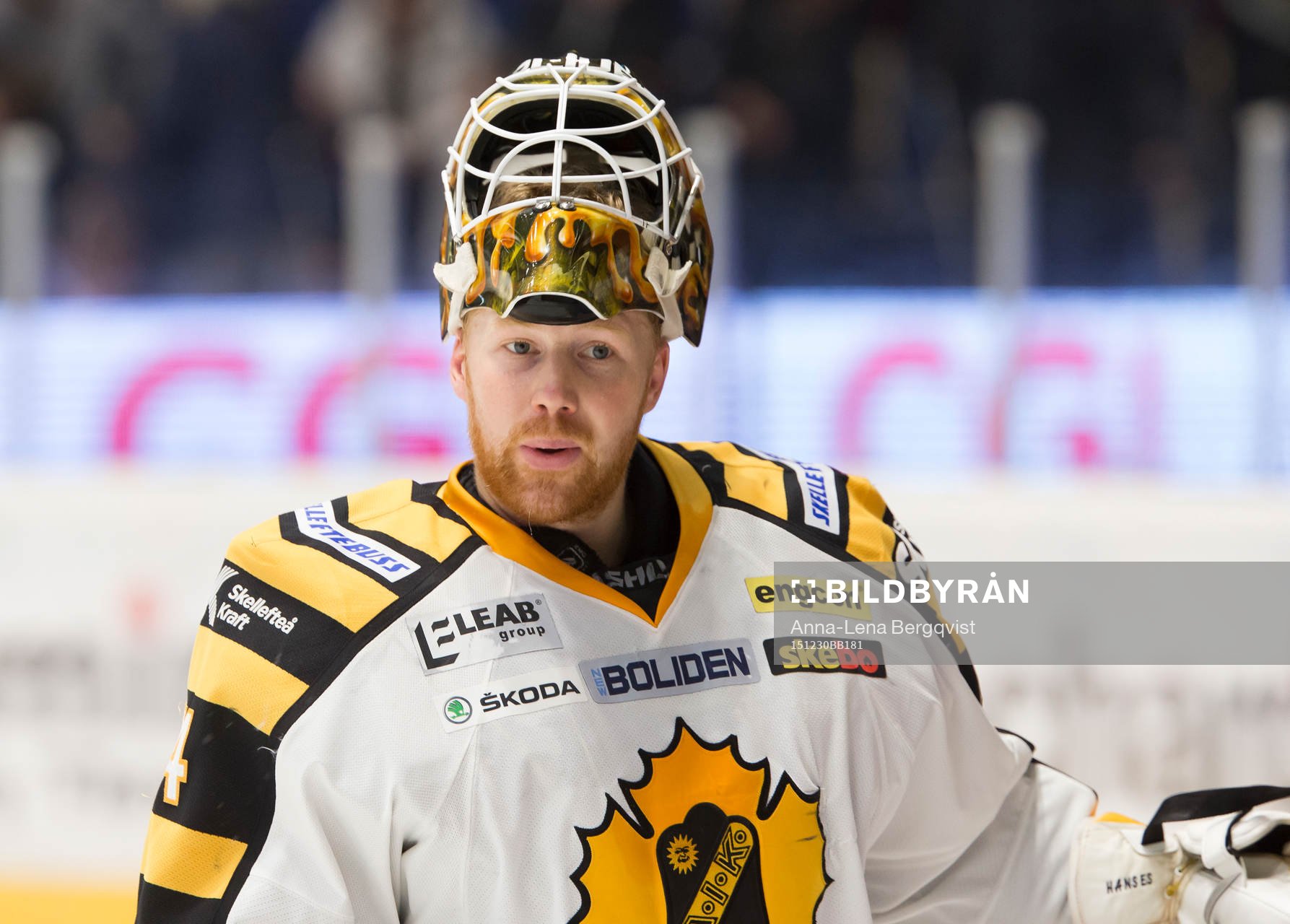 Skellefteås målvakt Erik Hanses