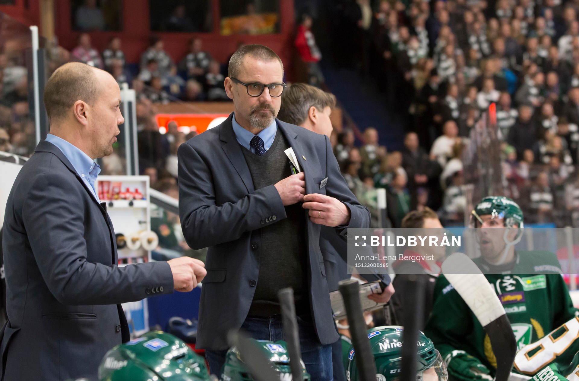 Färjestads tränare Tommy Samuelsson