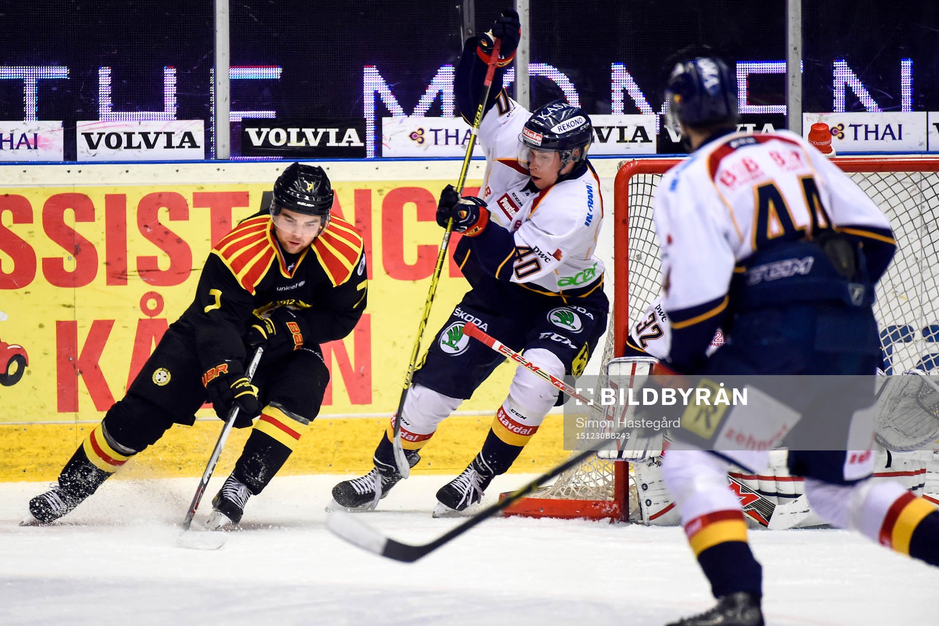 Brynäs Ponthus Westerholm och Djurgårdens Tomi Sallinen