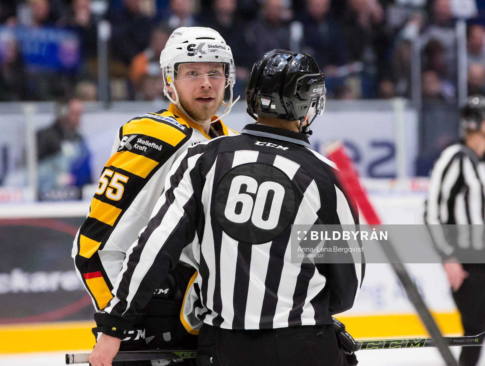 Skellefteås Alexander Urbom är missnöjd med