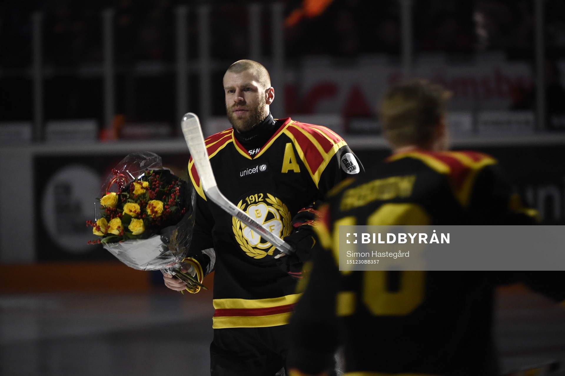 Brynäs Jörgen Sundqvist uppmärksammas för match 601 i