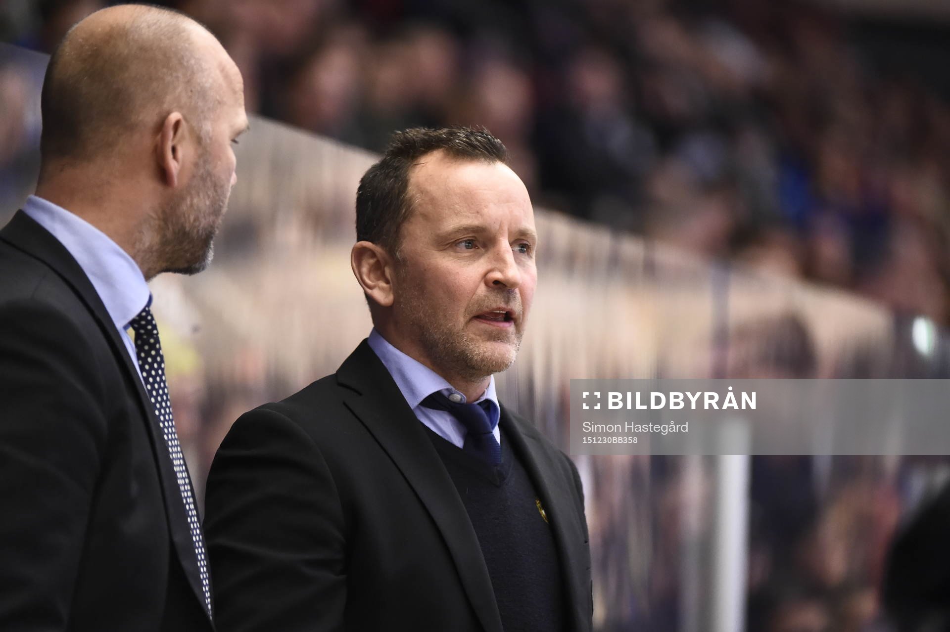 Brynäs tränare Thomas Berglund
