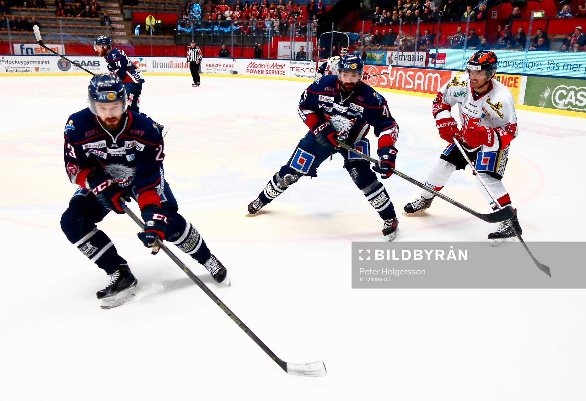 Linköpings Niklas Persson och Daniel Rahimi