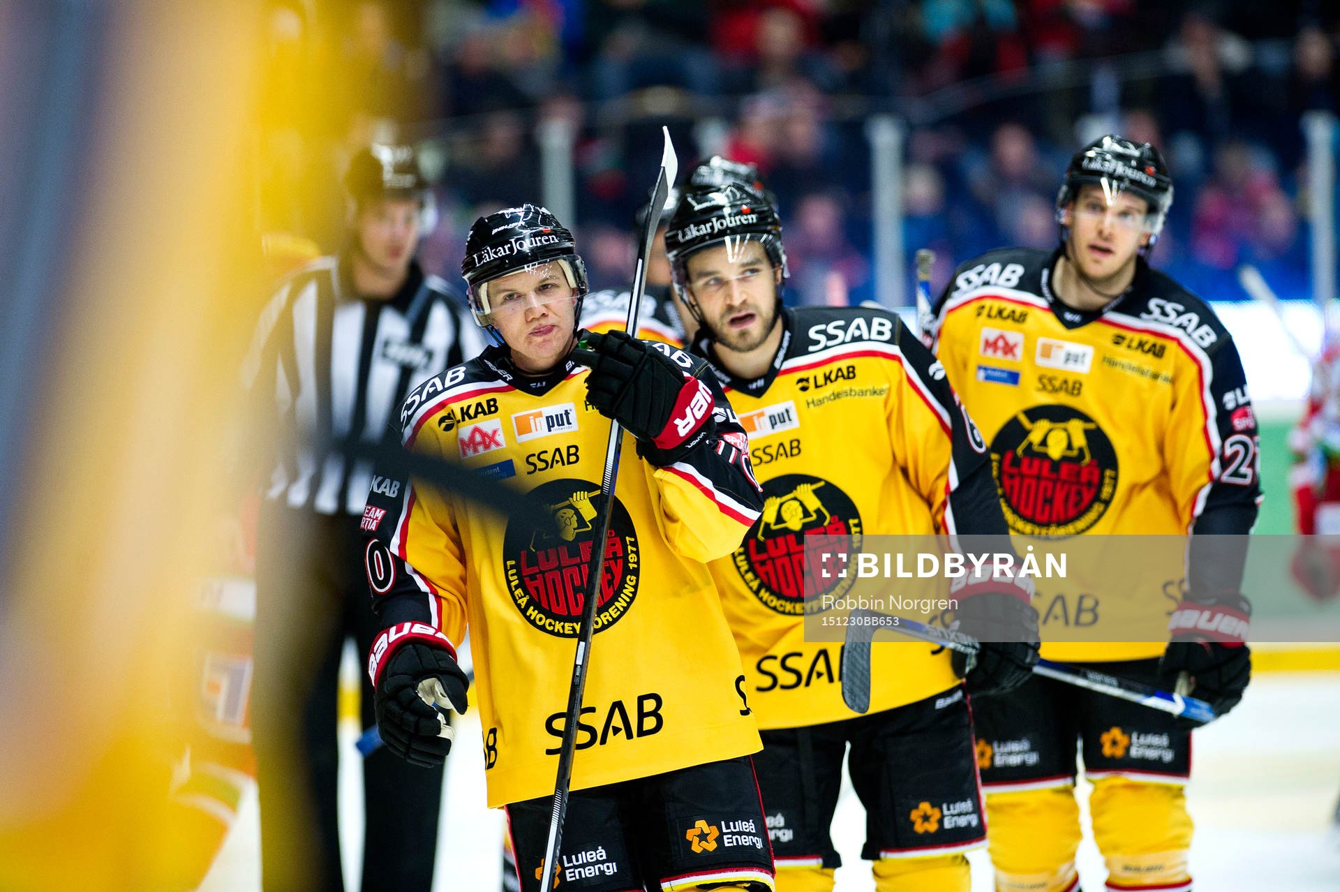 Luleås Toni Rajala jublar