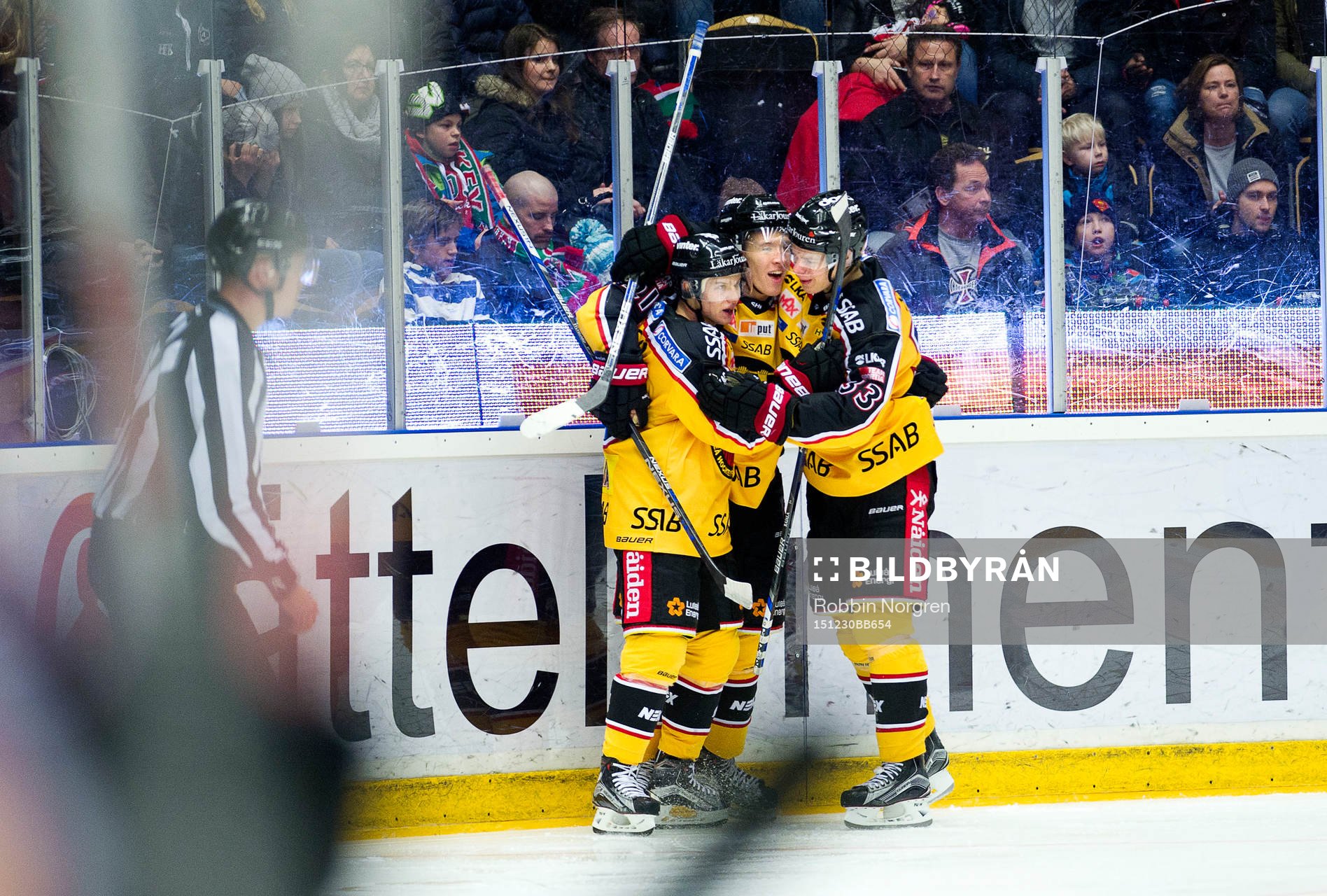 Luleås Toni Rajala, Emil Sylvegård och Christopher