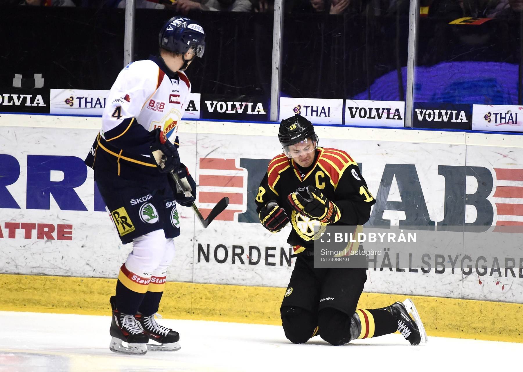 Brynäs Anton Rödin har ont