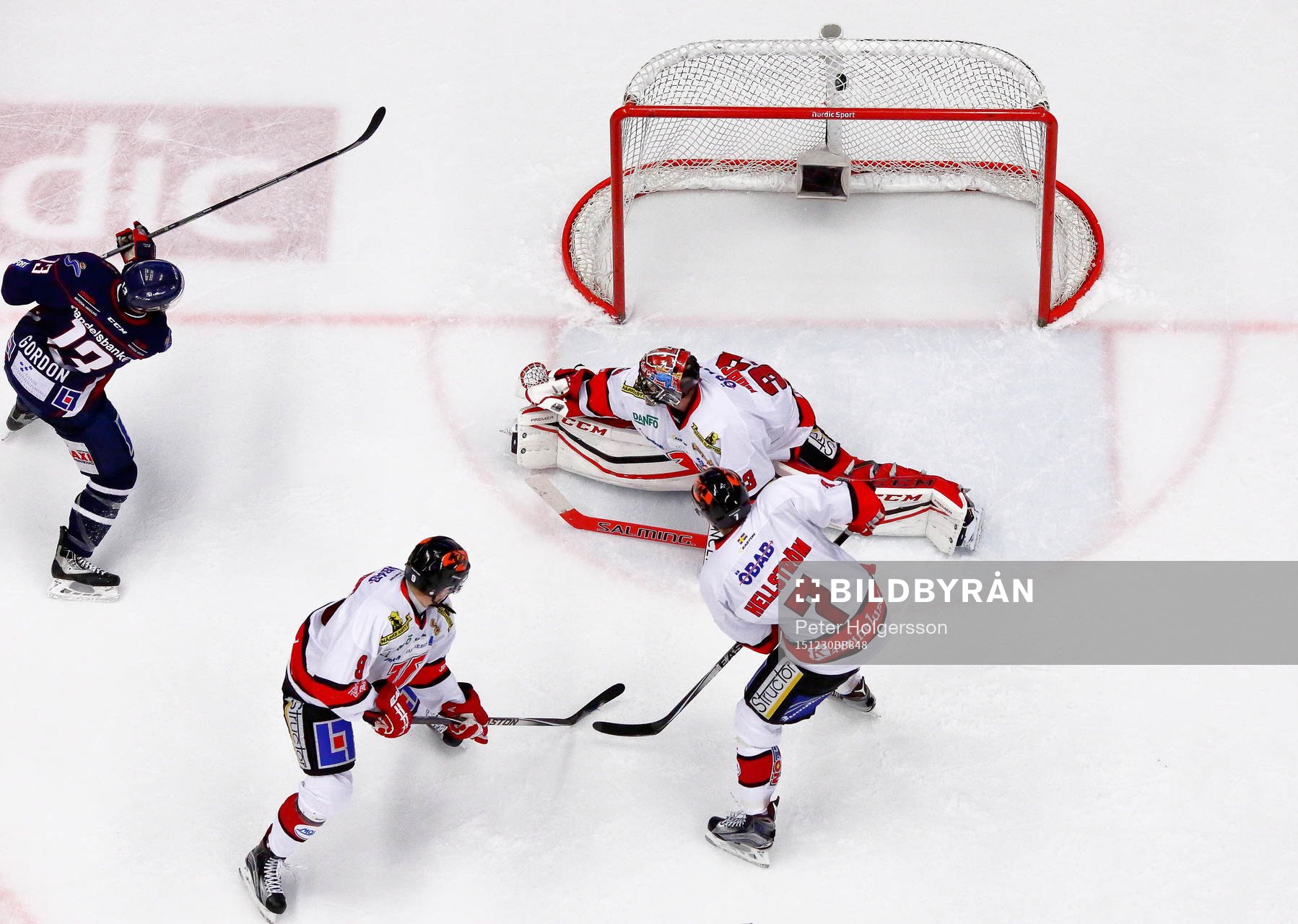 Mål 1-0 av Linköpings Andrew Gordon
