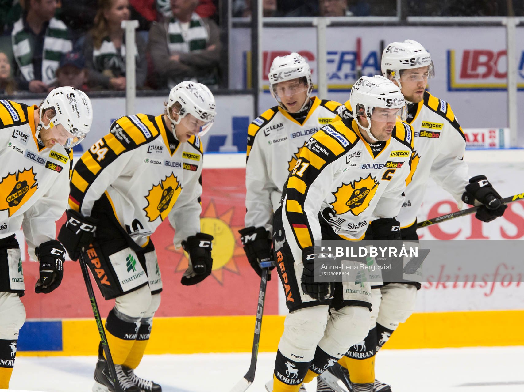 Skellefteås John Norman, Jimmie Ericsson, Mattias Ritola