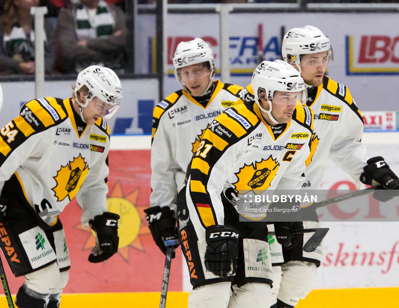 Skellefteås John Norman, Jimmie Ericsson, Mattias Ritola