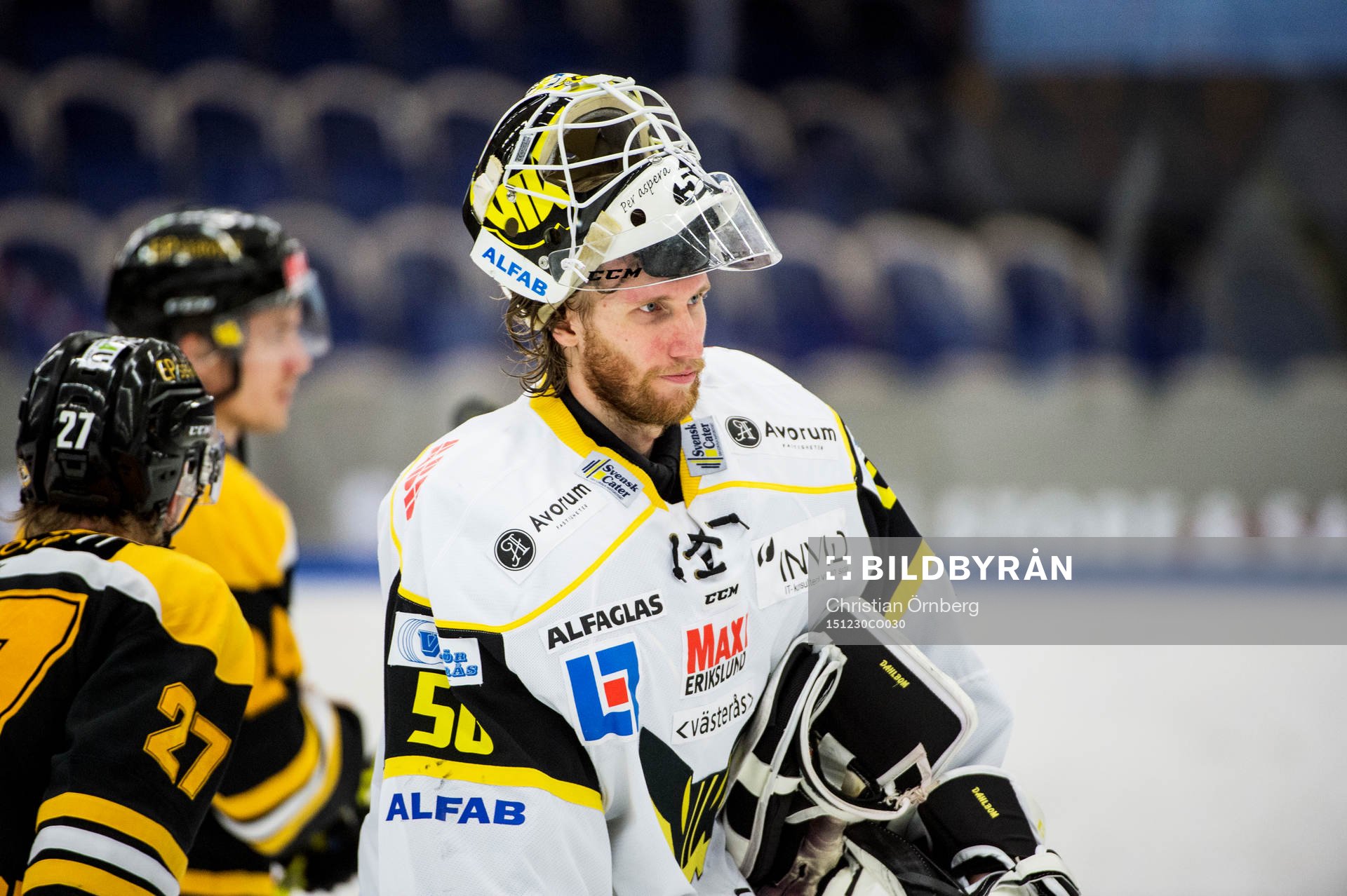 Västerås målvakt Marcus Dahlbom