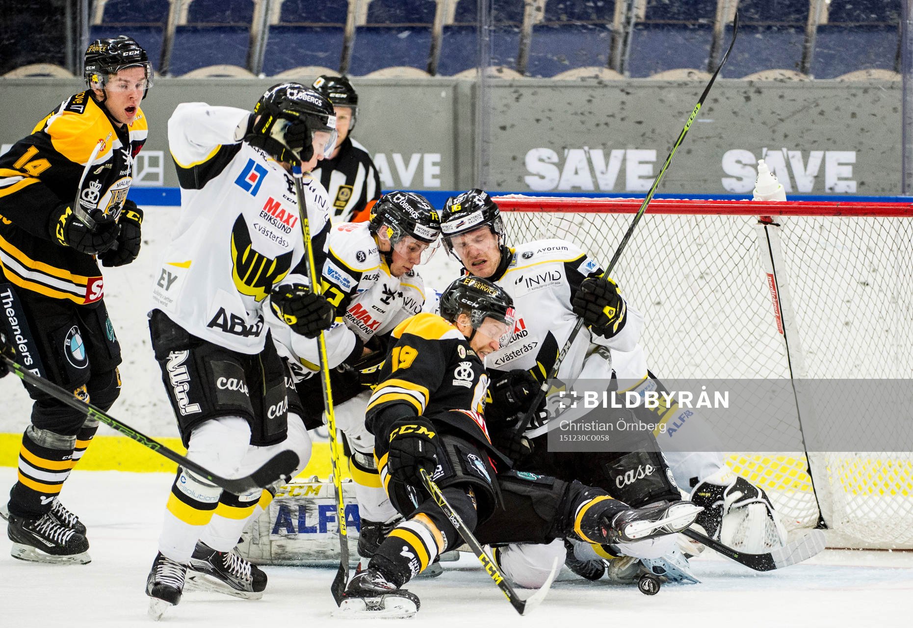 Västerås Andreas Borgman, Linus Svedlund, Jonte Berg och