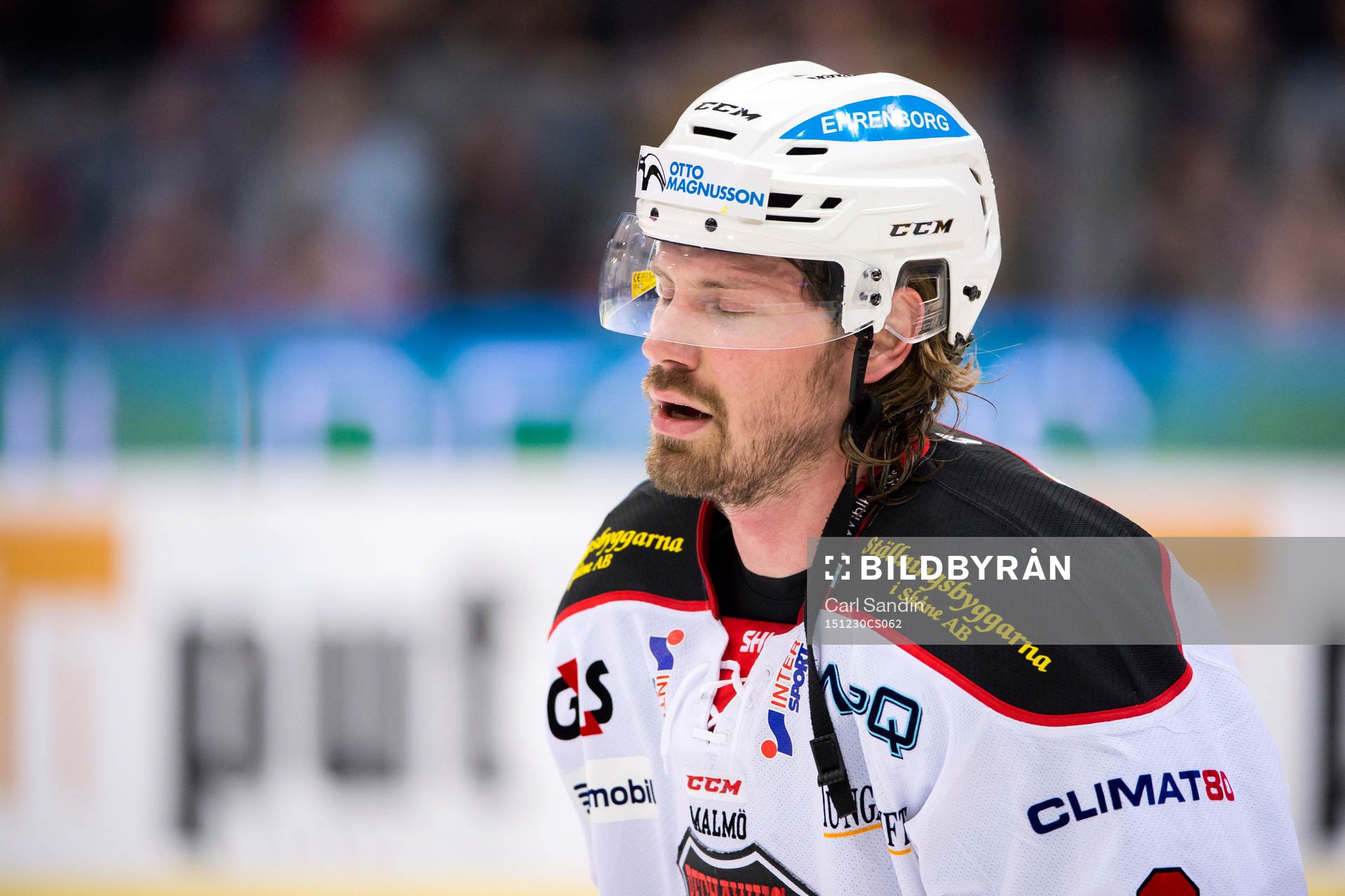 Malmö Redhawks Stefan Warg deppar