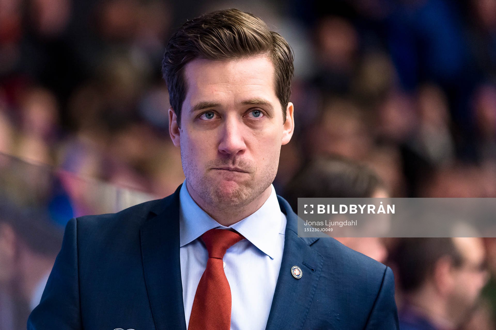 Växjös tränare Sam Hallam