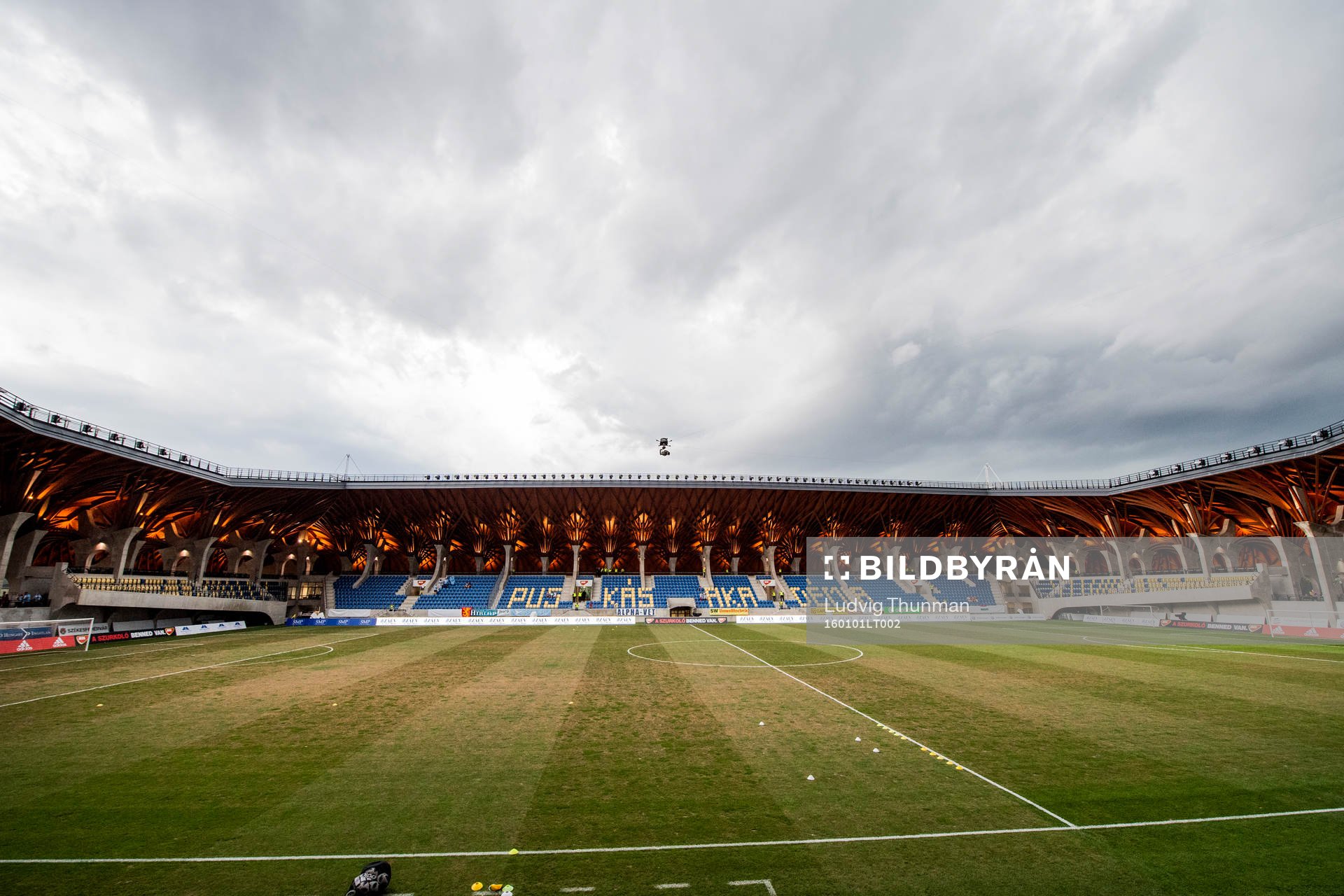 Interior view of Pancho Arena