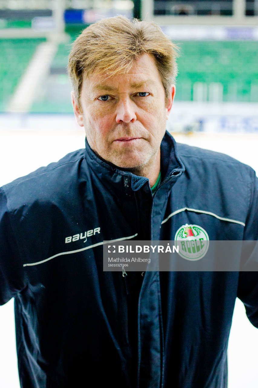 Rögles huvudtränare Gunnar Persson
