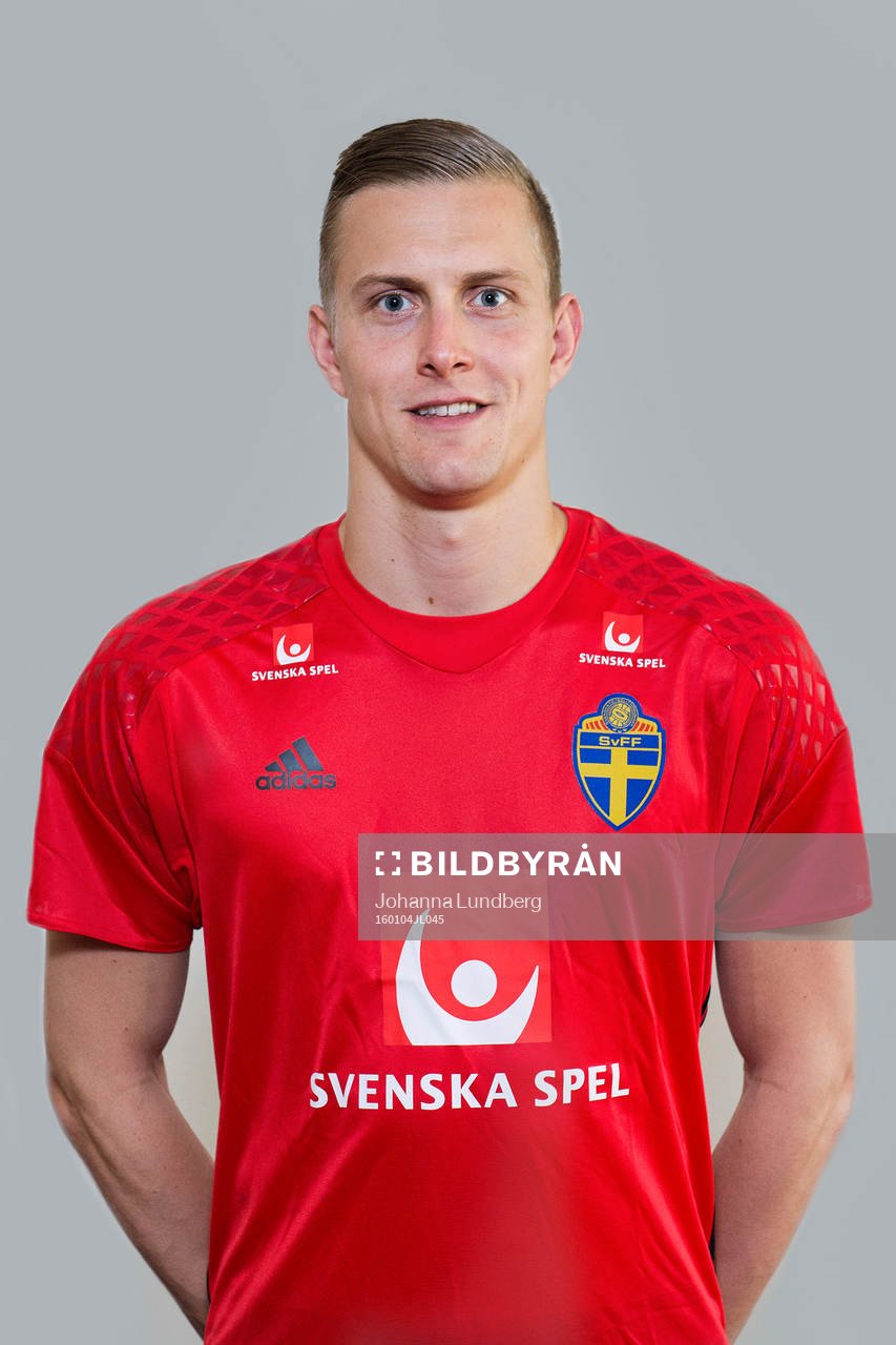 Karl Johan Johnsson, spelare i Sveriges fotbollslandslag
