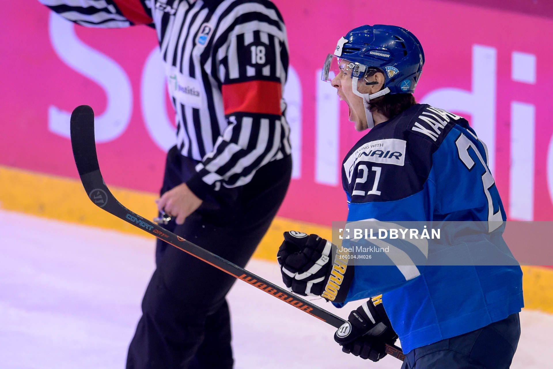 Finlands Antti Kalapudas jublar