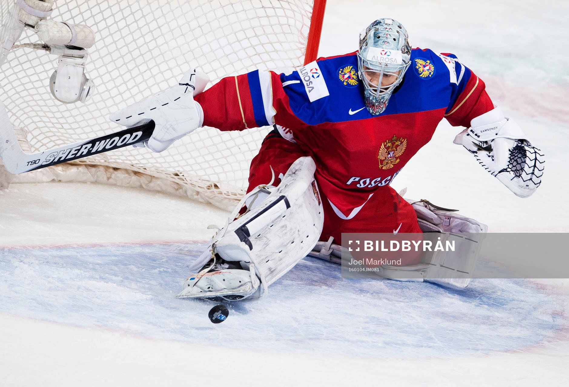 Rysslands målvakt Ilya Samsonov