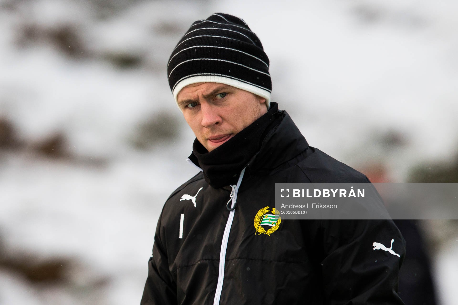 Hammarbys målvakt Ögmundur Kristinsson