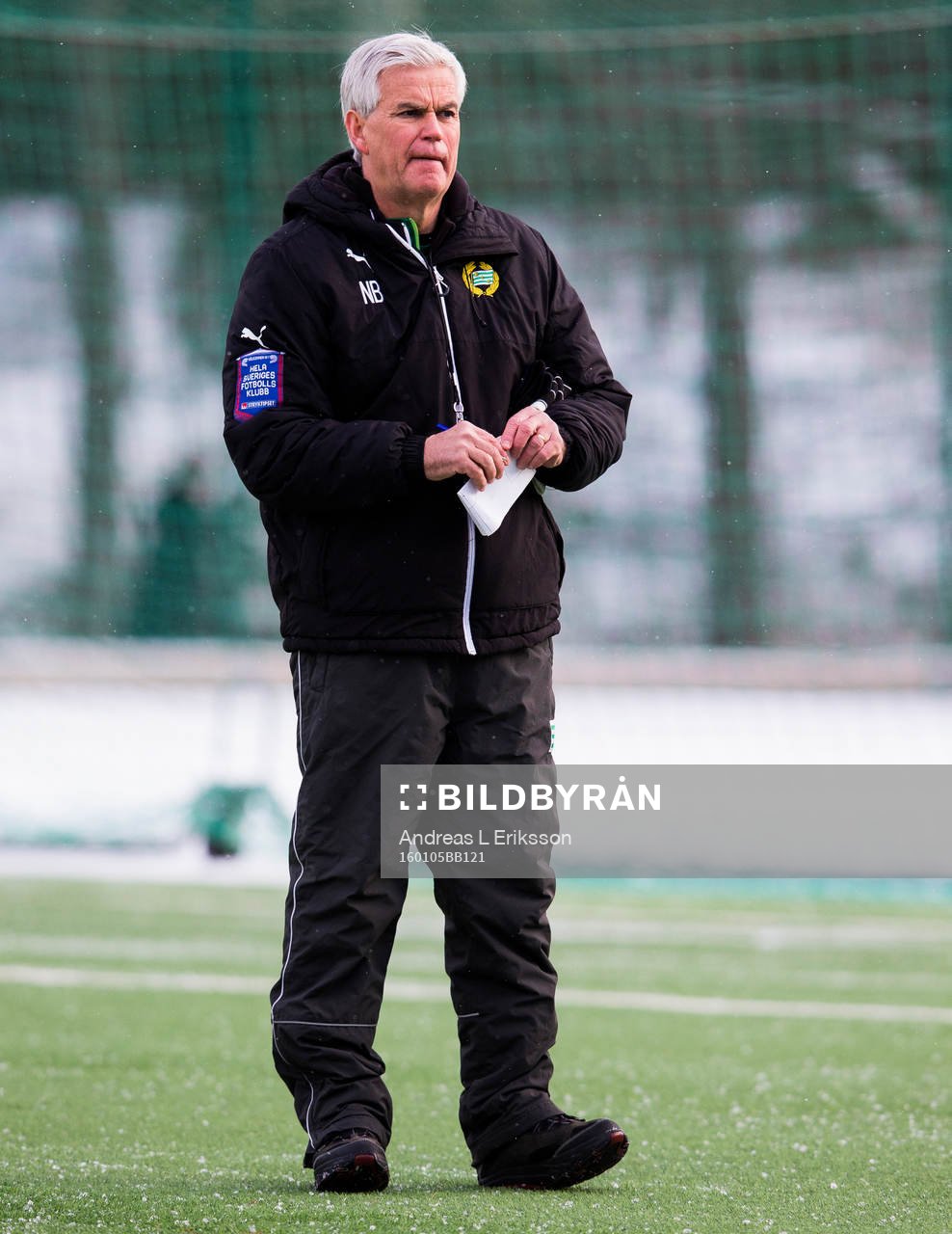 Hammarbys tränare Nanne Bergstrand
