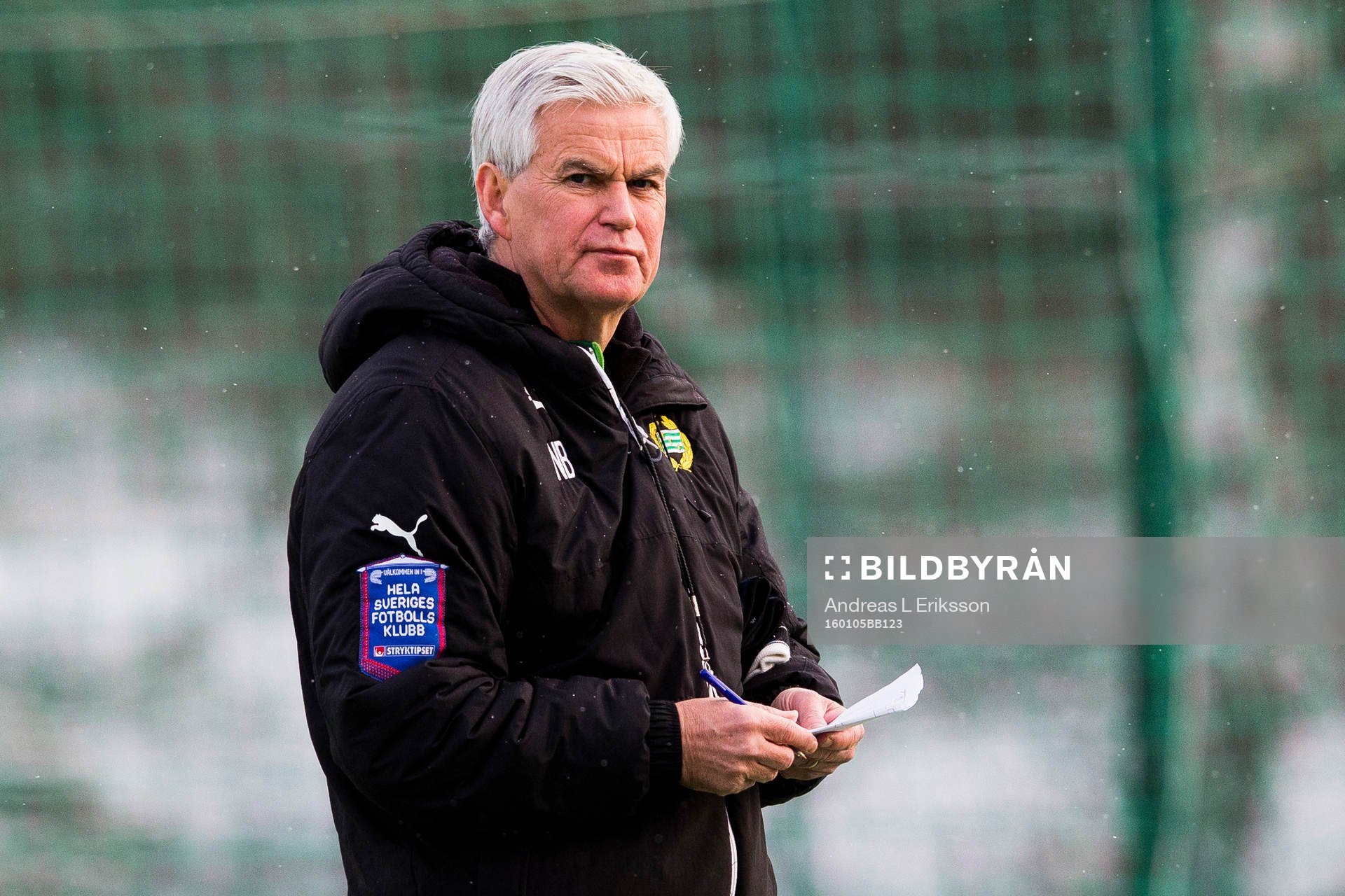 Hammarbys tränare Nanne Bergstrand