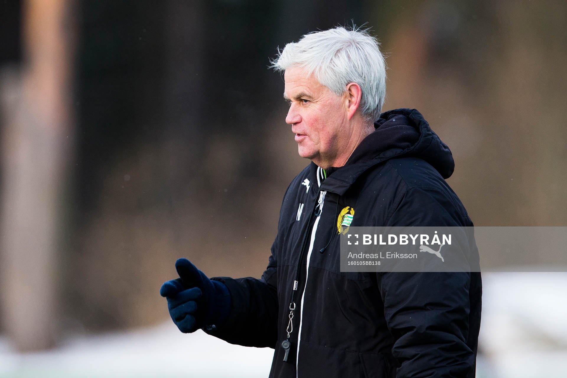 Hammarbys tränare Nanne Bergstrand