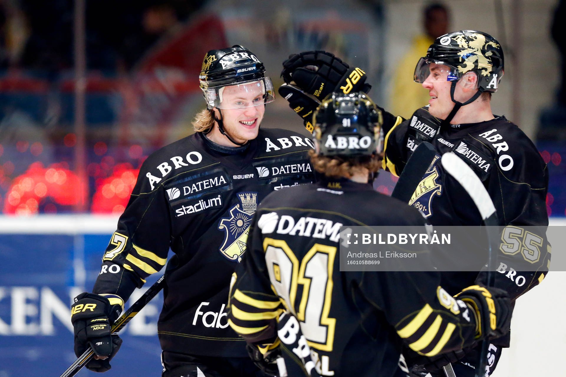 s Jacob Spångberg, Malte Strömwall och Simon Fredriksson