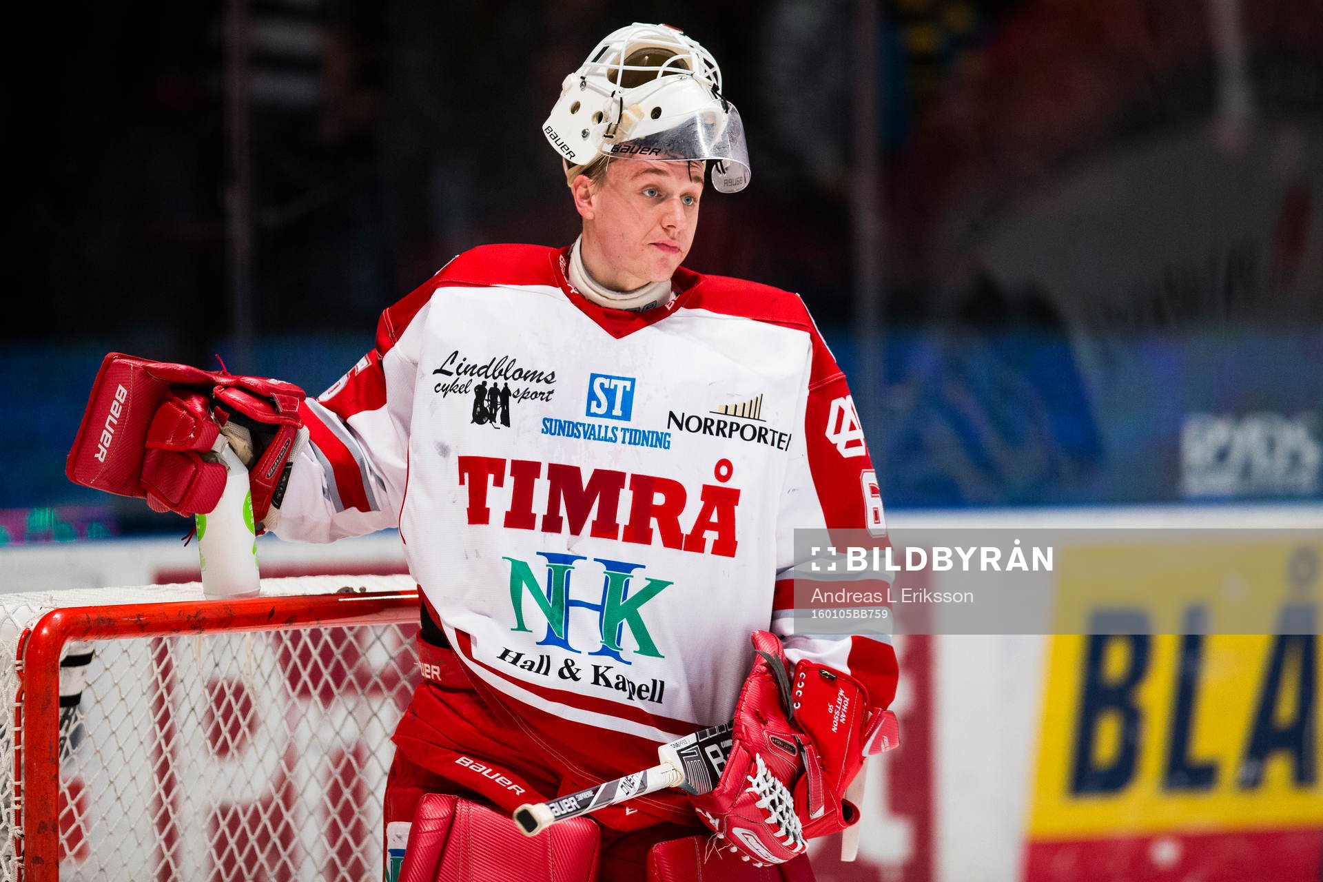 Timrås målvakt Johan Mattsson