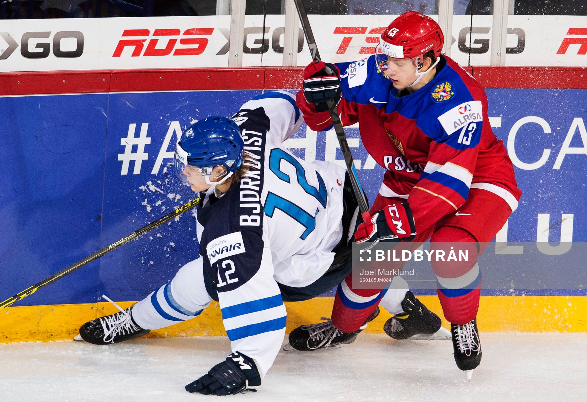 Finlands Kasper Björkqvist och Rysslands Alexander Polunin