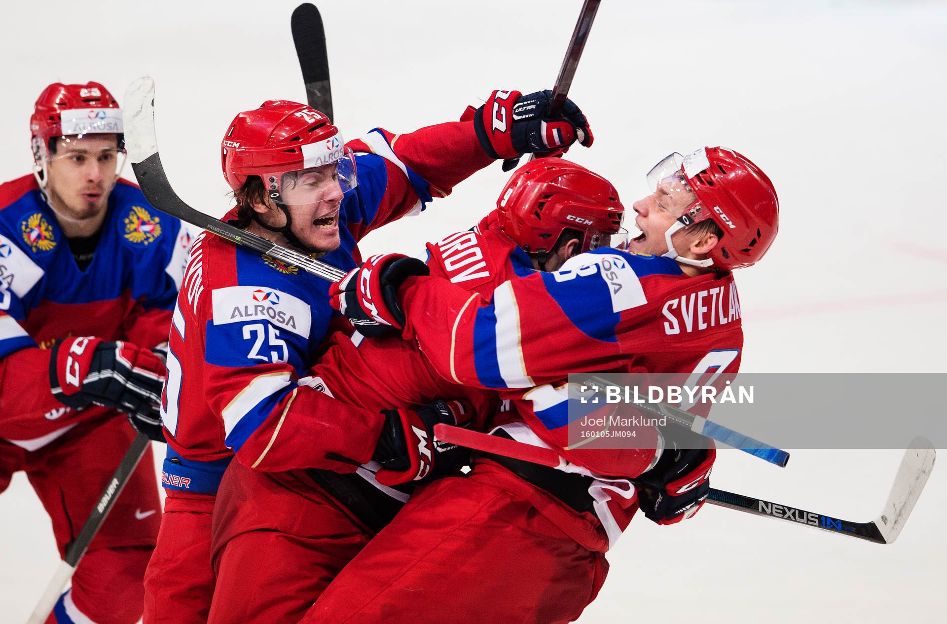 Rysslands Artur Lauta, Alexander Dergachyov, Ivan Provorov