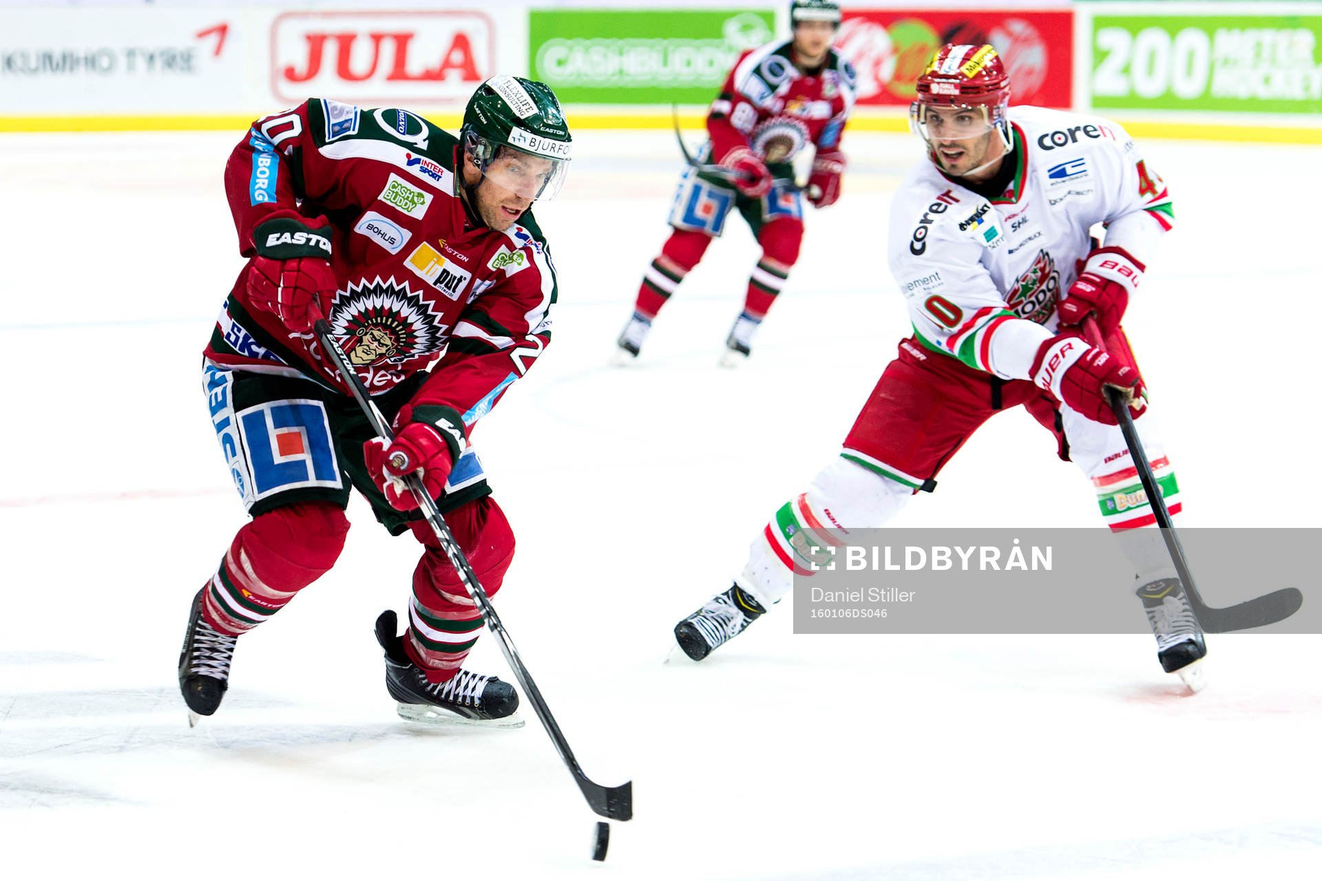 Frölundas Joel Lundqvist och Modos Maxim Lapierre