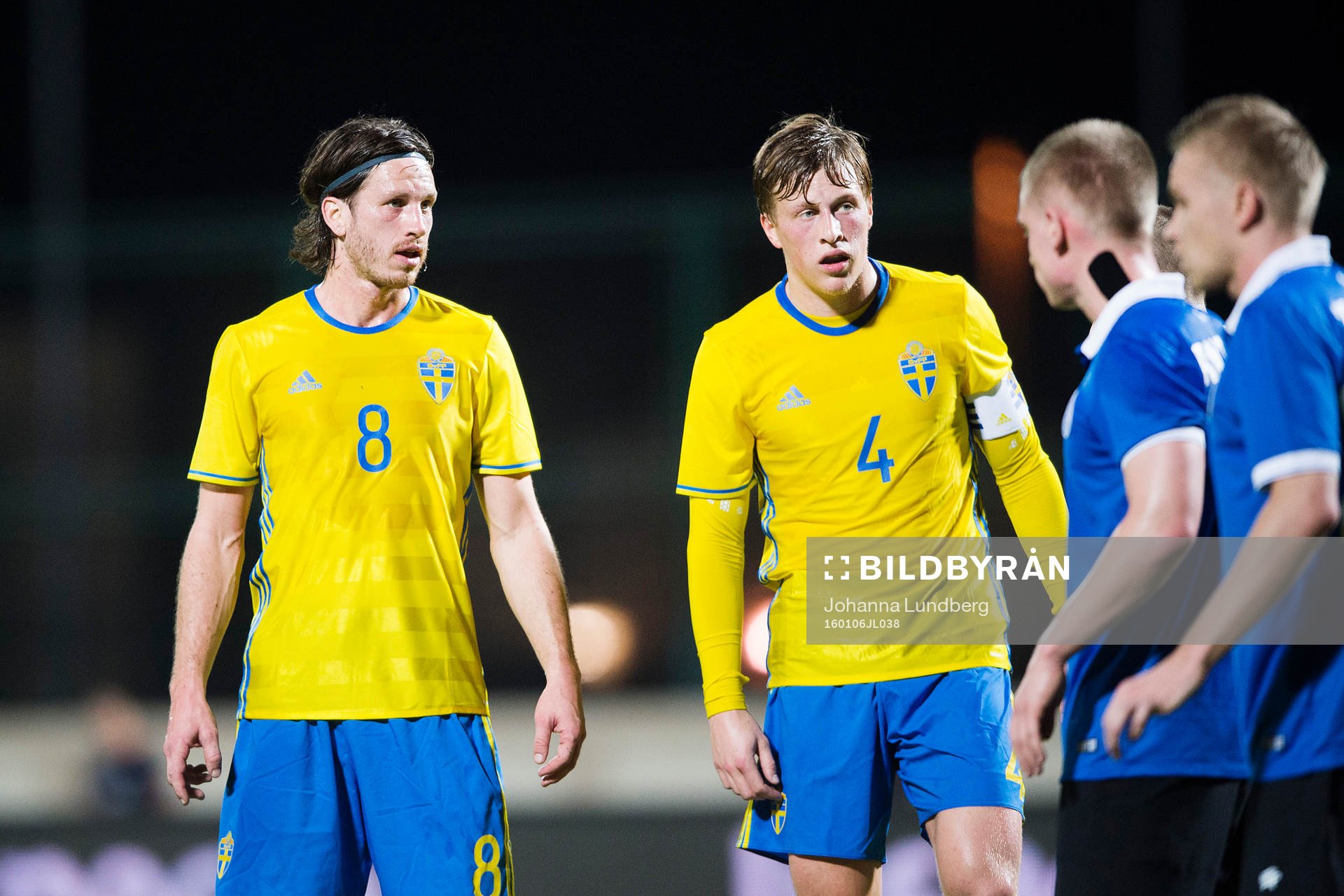 Sveriges Gustav Svensson och Emil Bergström