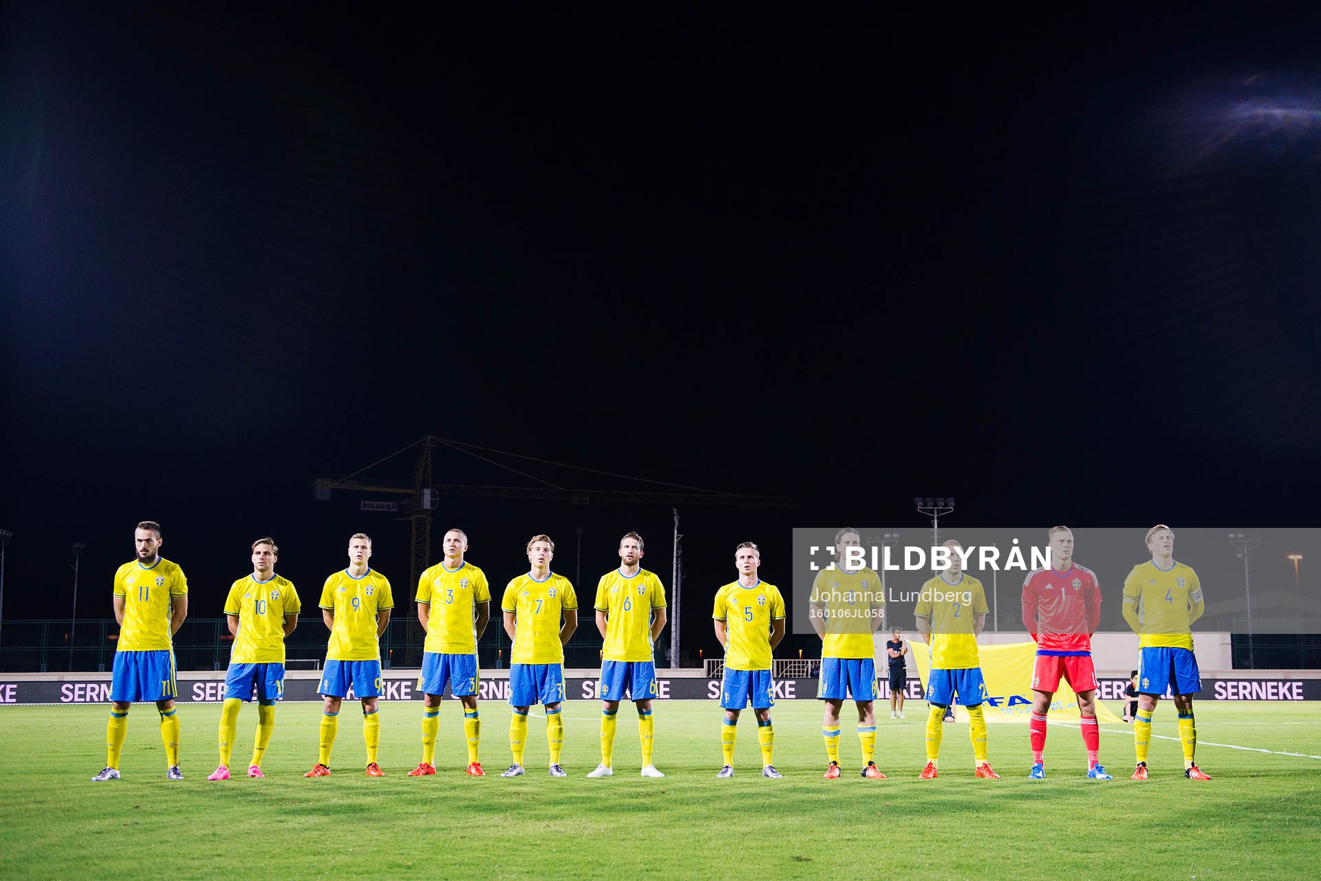Sveriges Emir Kujovic, Christoffer Nyman, Viktor Claesson,