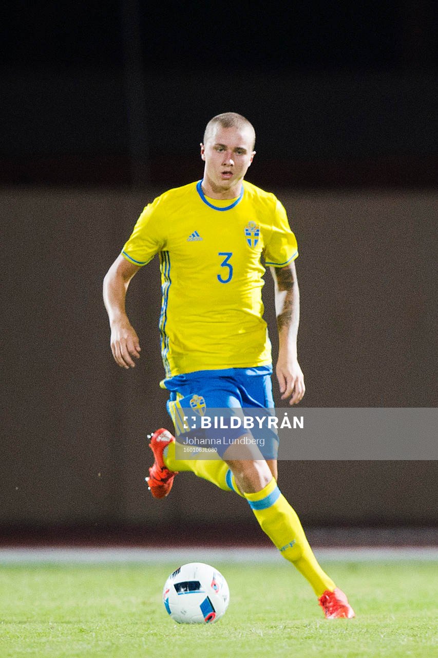 Sveriges Sebastian Holmén