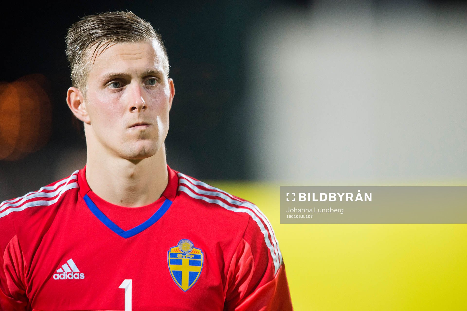 Sveriges målvakt Karl-Johan Johnsson