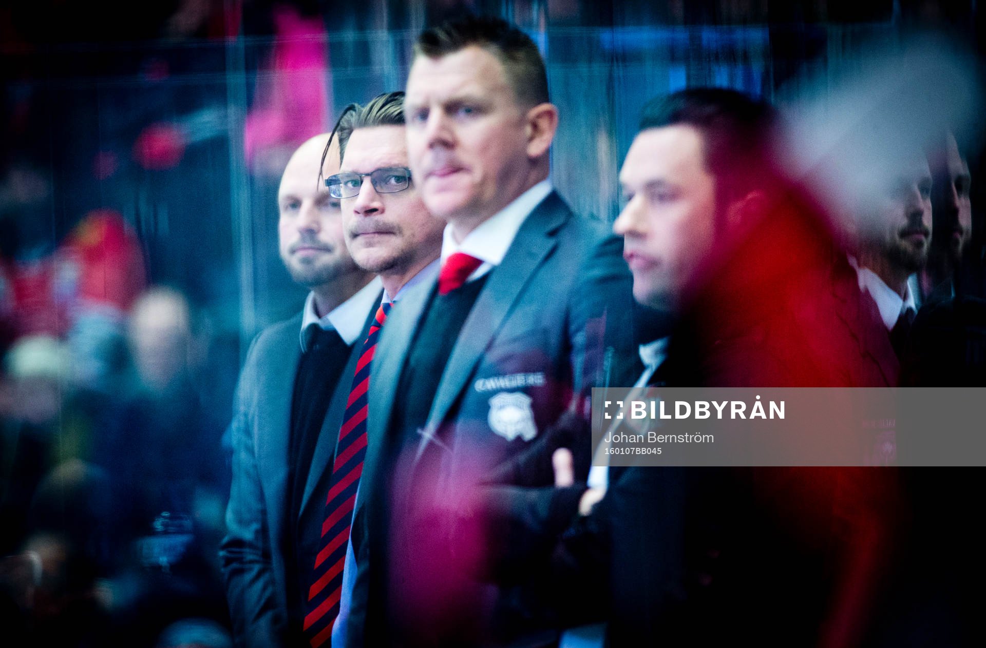 Malmö Redhawks tränare Björn Hellkvist deppar