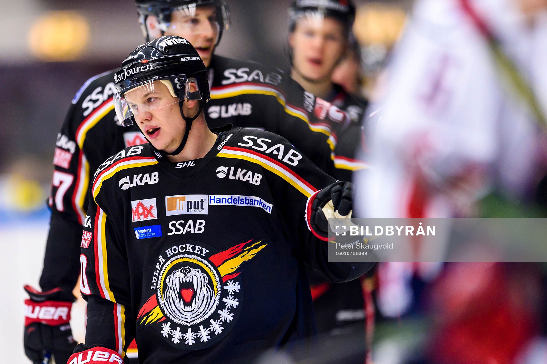 Luleås Toni Rajala jublar