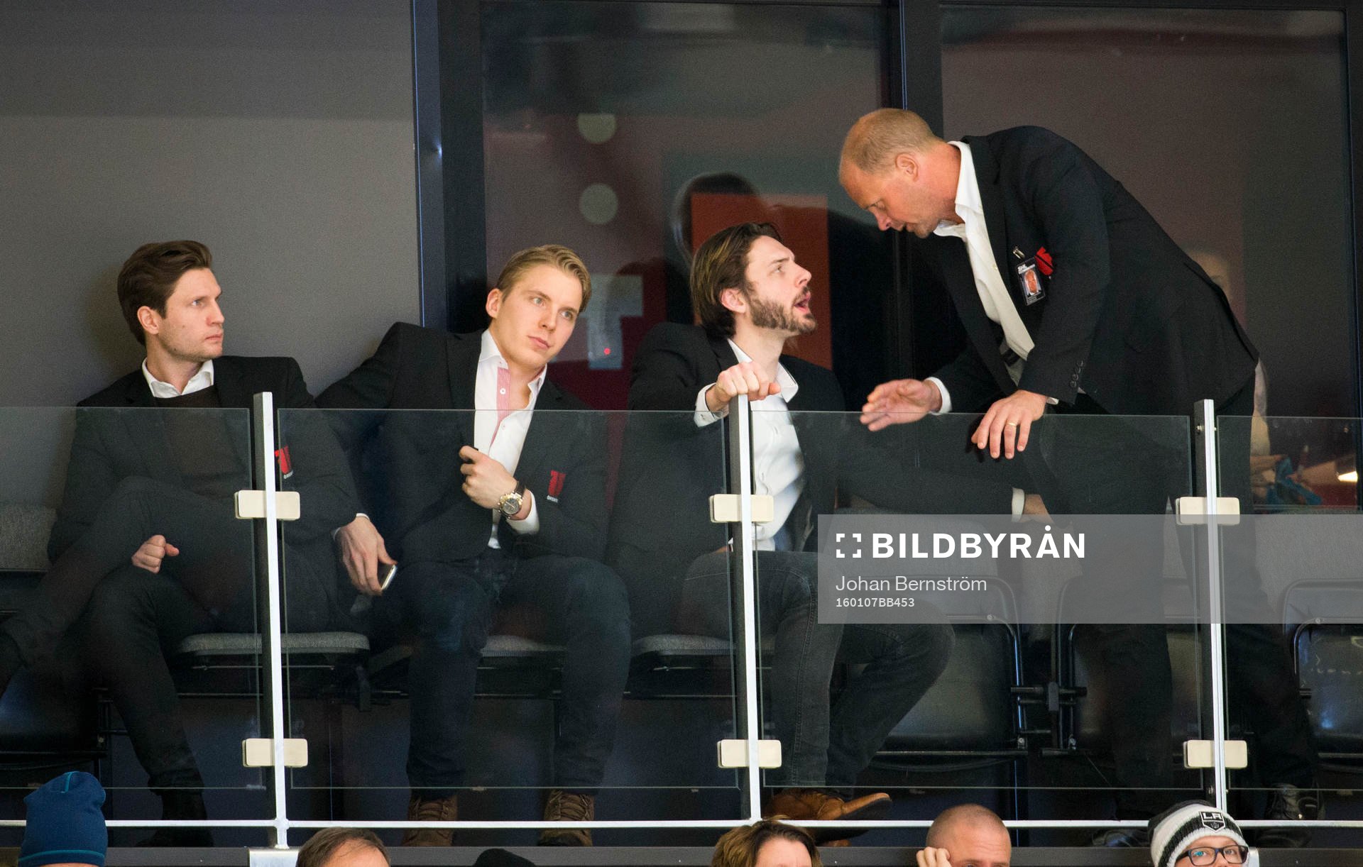 Örebros nyförvärv Justin Hodgman, här i samtal med