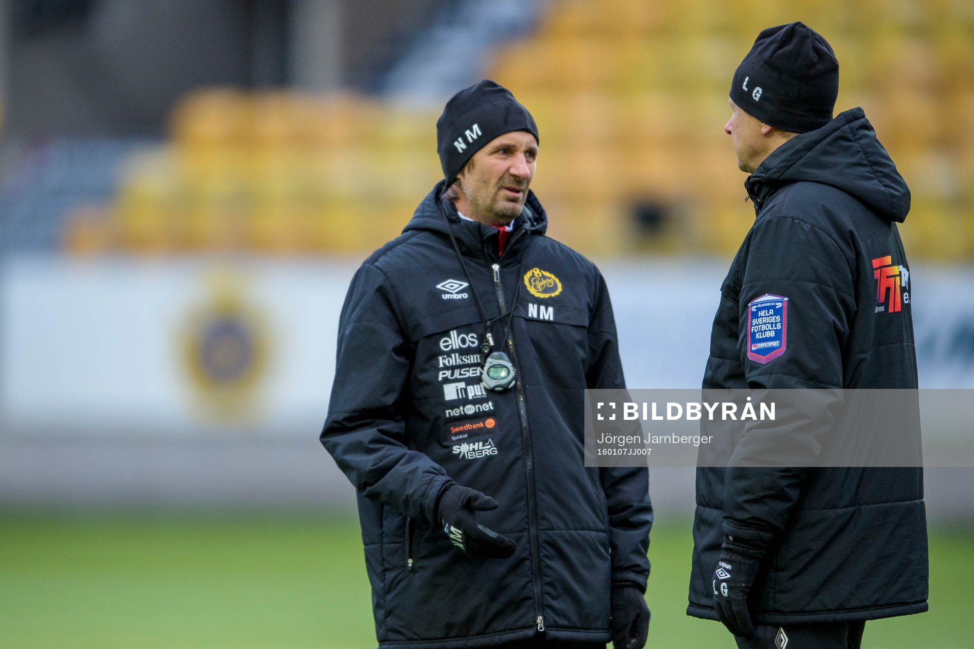 Elfsborgs assisterande tränare Nemanja Miljanovic