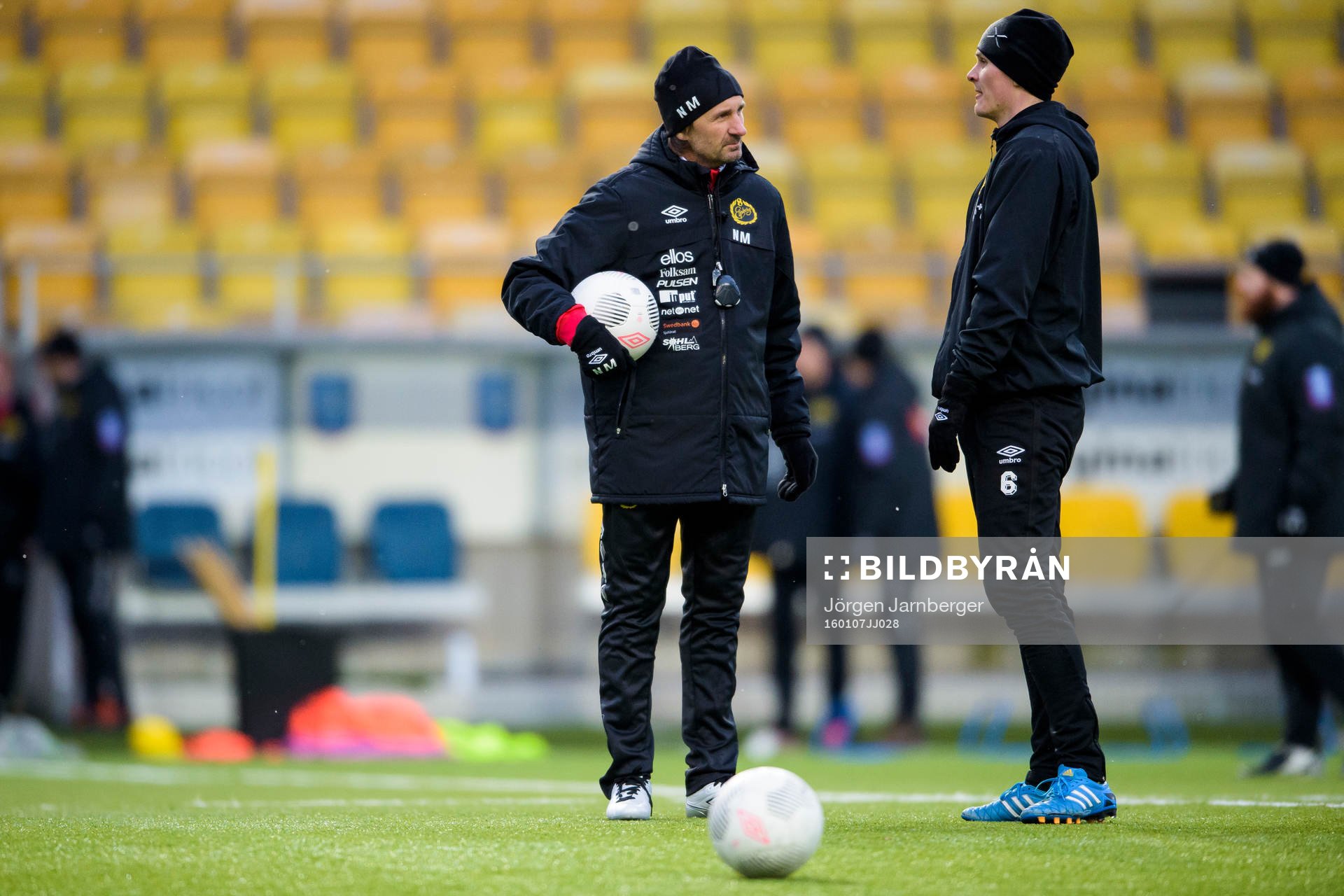 Elfsborgs assisterande tränare Nemanja Miljanovic pratar
