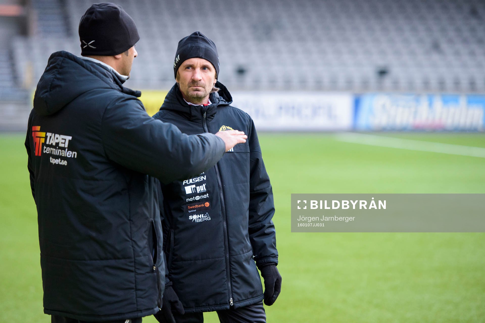 Elfsborgs assisterande tränare Nemanja Miljanovic pratar