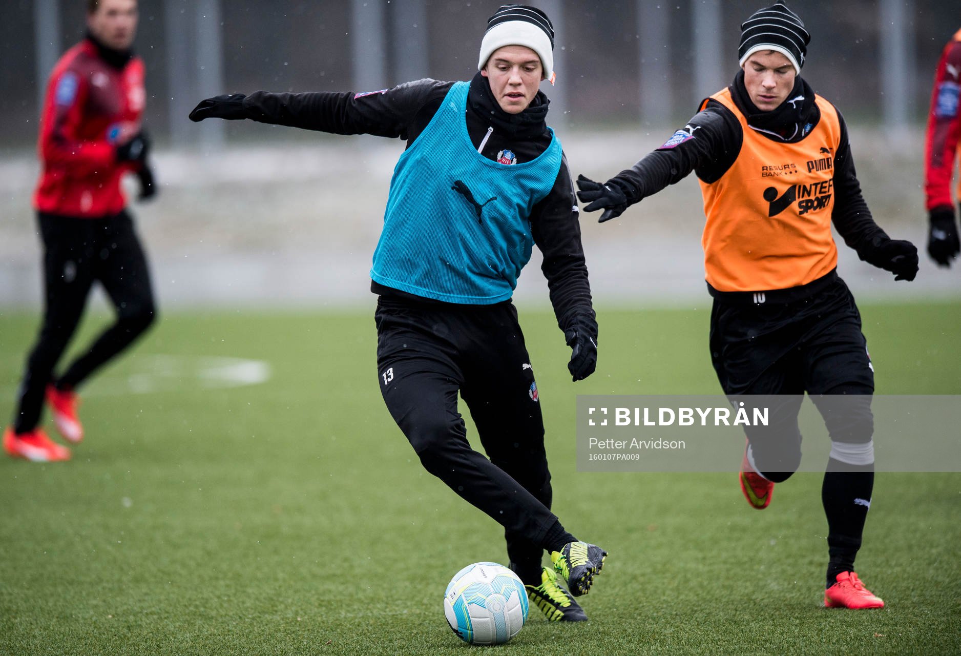 Helsingborgs Alexander Achinioti Jönsson och Anton Wede