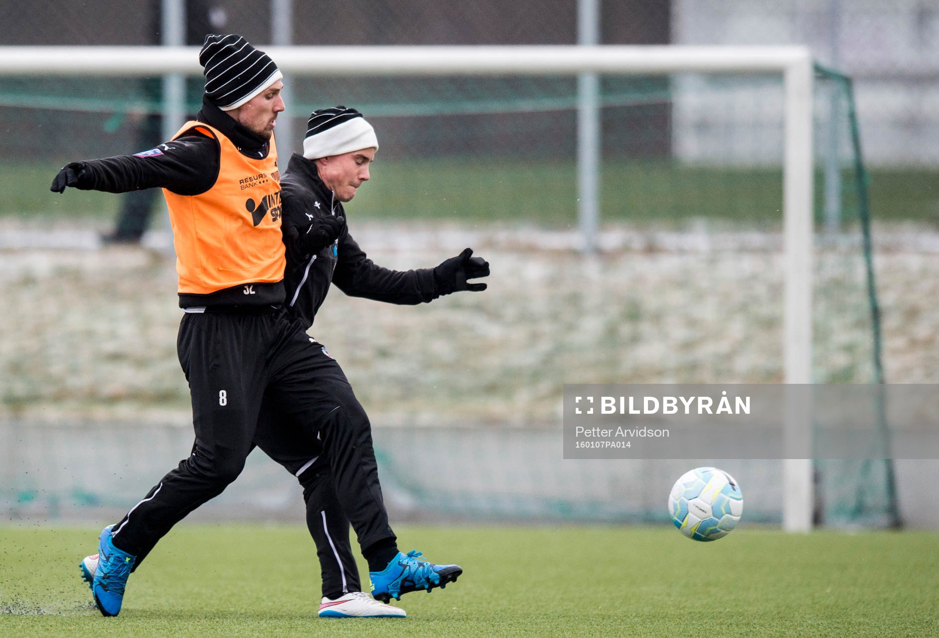 Helsingborgs två nyförvärv Martin Christensen och Carl