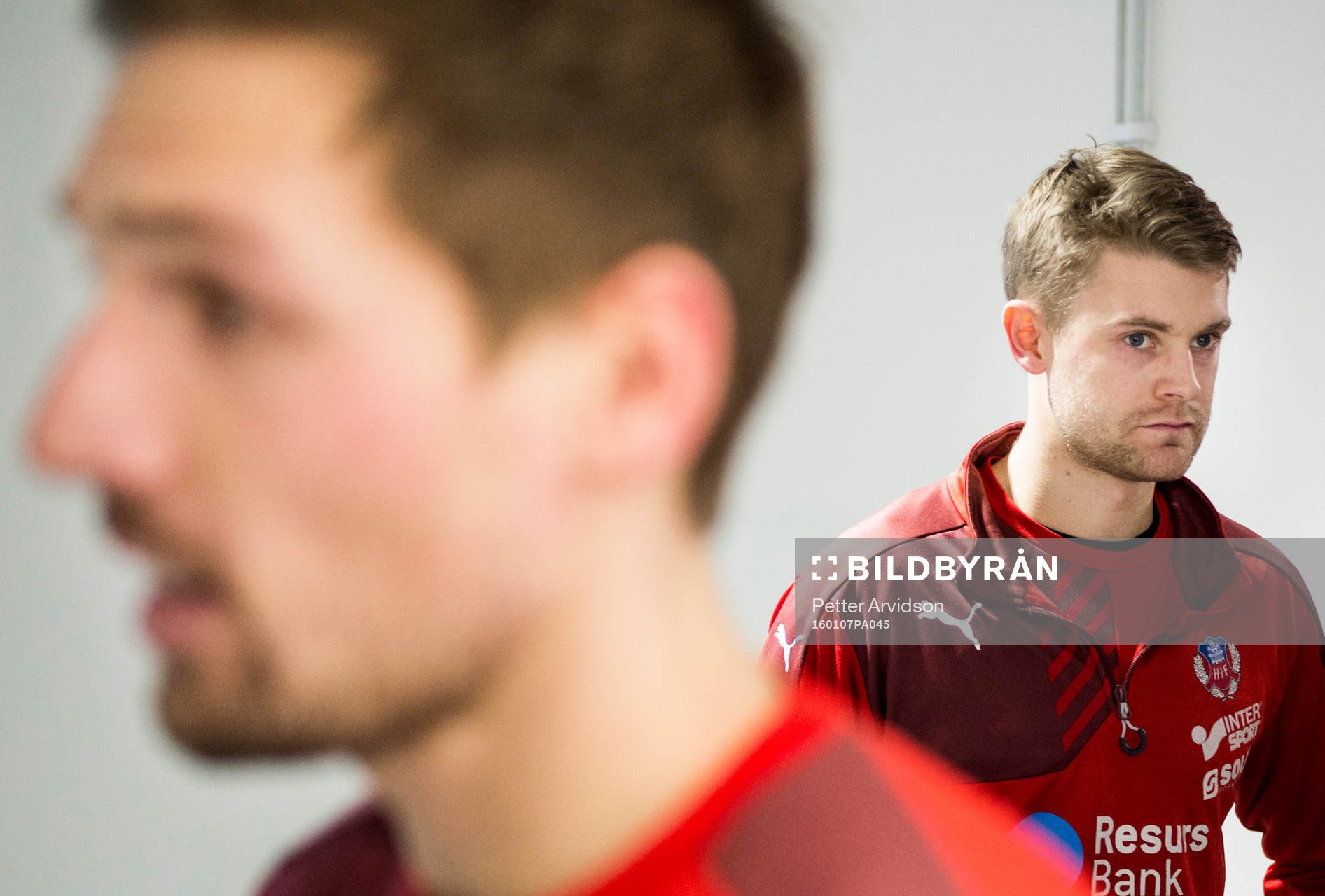 Helsingborgs Martin Christensen och Viktor Ljung