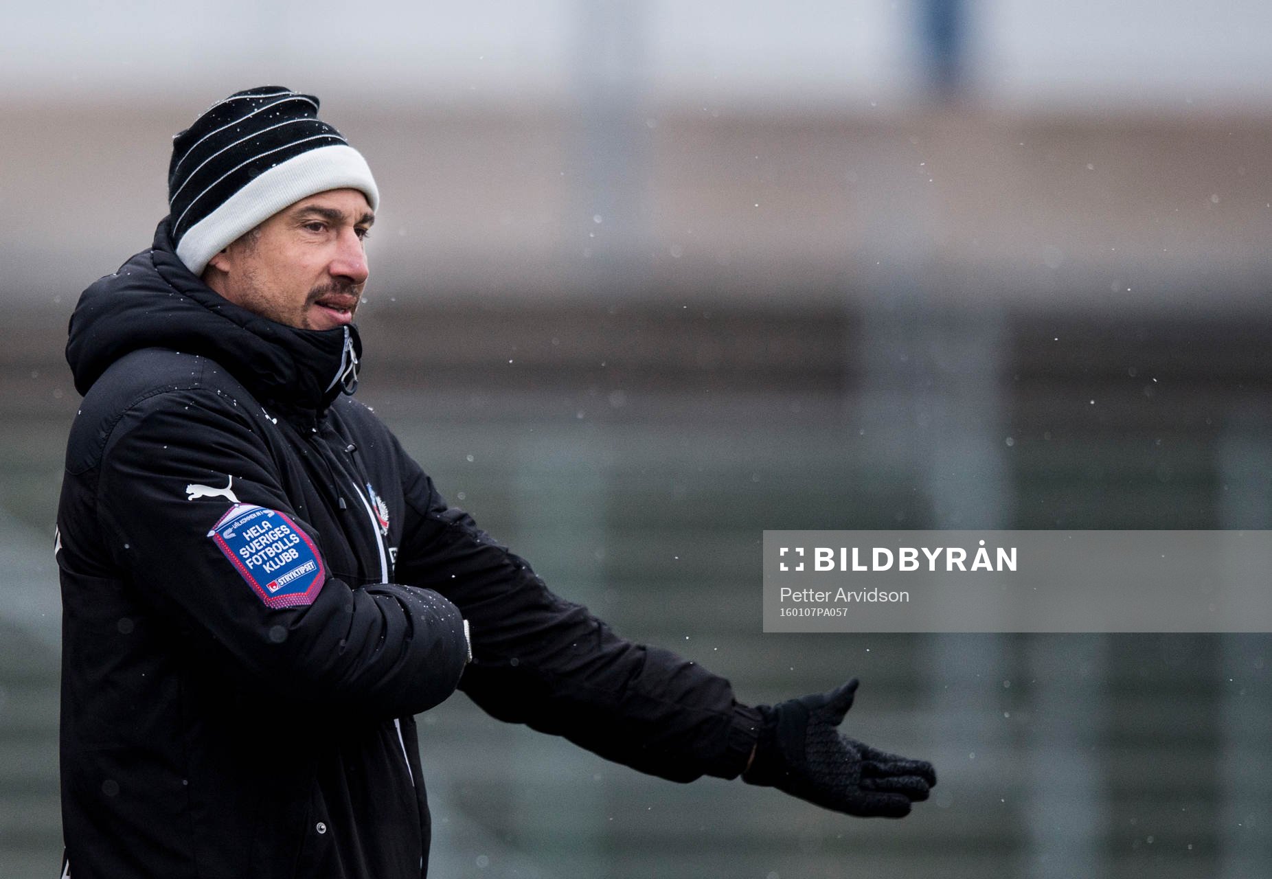 Helsingborgs manager Henrik Larsson