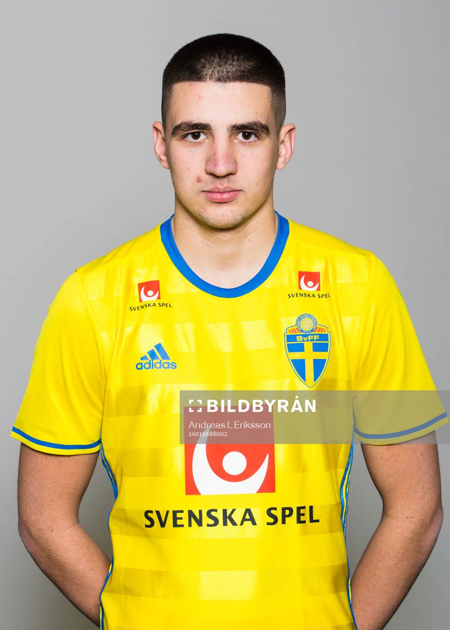 Ibrahim Dresevic i P19-landslaget